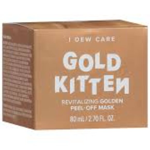 NIB- I DEW CARE Revitalizing Golden Peel Of Mask, Gold Kitten, .30 fl oz/9 mL - Picture 5 of 6